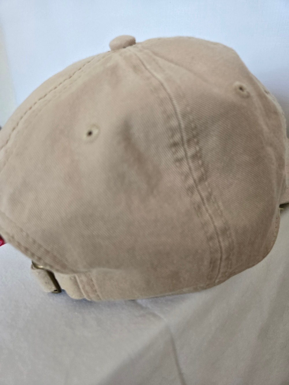 SMITHSONIAN 'SAVE THE BEES' BASEBALL CAP EMBROIDERED BEIGE ONE SIZE - Picture 9 of 15
